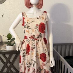 Floral Dress Size Medium 