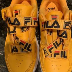 Fila Yellow Shoes Size 5