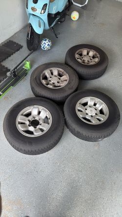 96-02 Toyota. 4Runner OEM Wheel & Tires Set