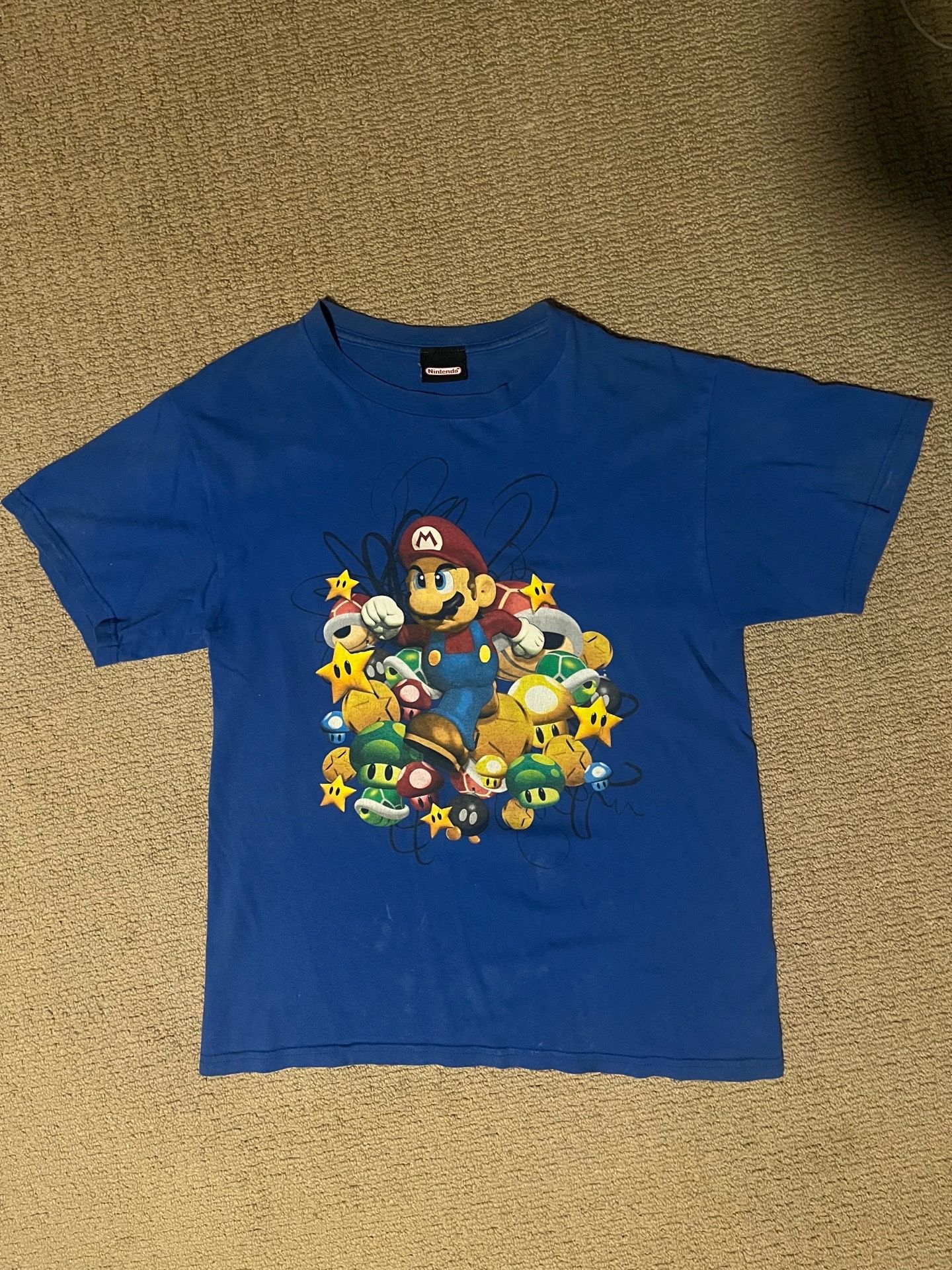 Vintage Mario Nintendo 2007 Shirt