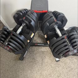 Bowflex Adjustable Dumbbells 1090 90lb Each