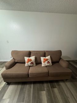 Brown couch for sale