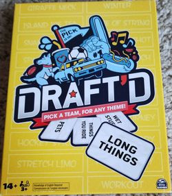 ** 🎉 DRAFT'D Party Game – Hilarious Team Drafting Game | New!**