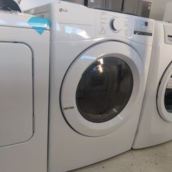 New LG
7.4 Cu. Ft. vented Stackable Electric Dryer in White with Sensor Dry