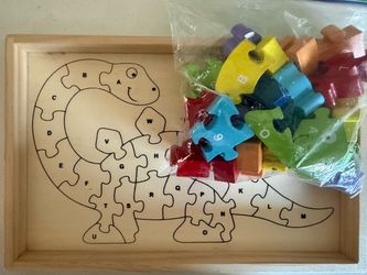 Alphabet Dinosaur Puzzle