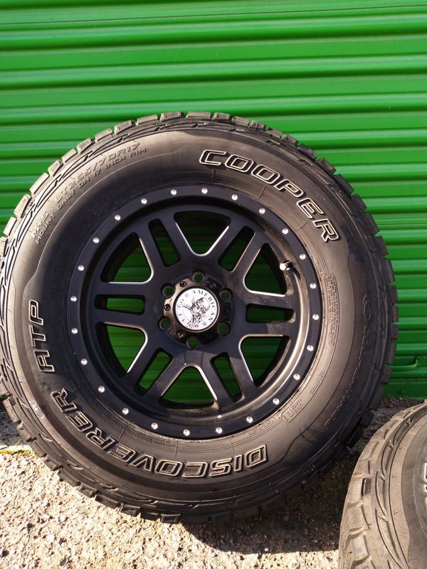 17" off road rims with brand new tires for Sale in Las Vegas, NV OfferUp