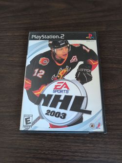 PlayStation 2 NHL 2003 EA Sports