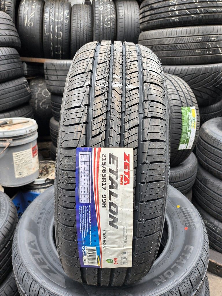 215/65/17 Zeta Tires Installed And Balanced/ Instaladas Y Balanceadas