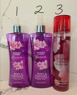 Japanese Cherry Blossom Body Spray Bundle x3