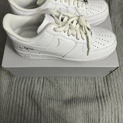 Nike Travis Scott x Air Force 1 Utopia Mens Size 10 Cactus Jack Shoes