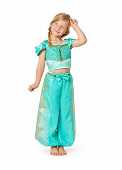 original Disney- new without tags jasmine Halloween custom from disney 3t