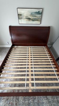 Pottery Barn Bedroom Set - King Valencia Sleigh Bed/Dresser/NightStands