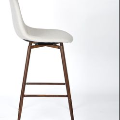 Timo Swivel Counter Height Barstool with Wood - Threshold™