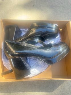 Cute Black Platform Heels