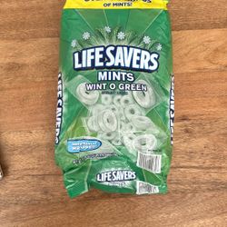 Mint Candy Individually Wrapped, Bulk Bag 3.3 Pounds - Perfect For Offices, Parties, Holiday, etc.