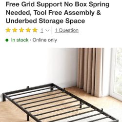 Twin Size Platform Frame