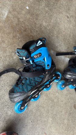 MammyGol Kids Inline Skates Blue Black