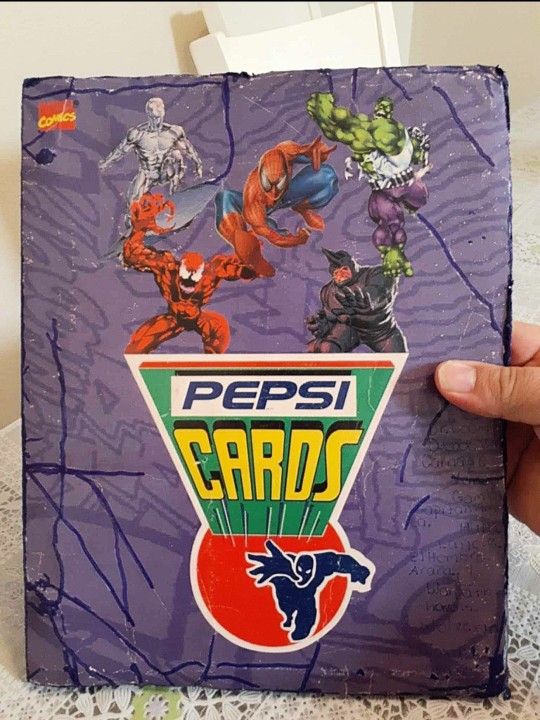 Pepsi Cards Marvel Comics Complete Set 1994 México Edition Authentic Authentic