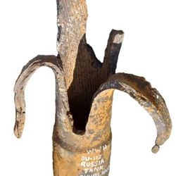 Rare WW2 Battlefield Dug Relic RUSSIAN TANK Barrel Damaged ! 