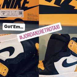 Jordan 1 Retro Taxi