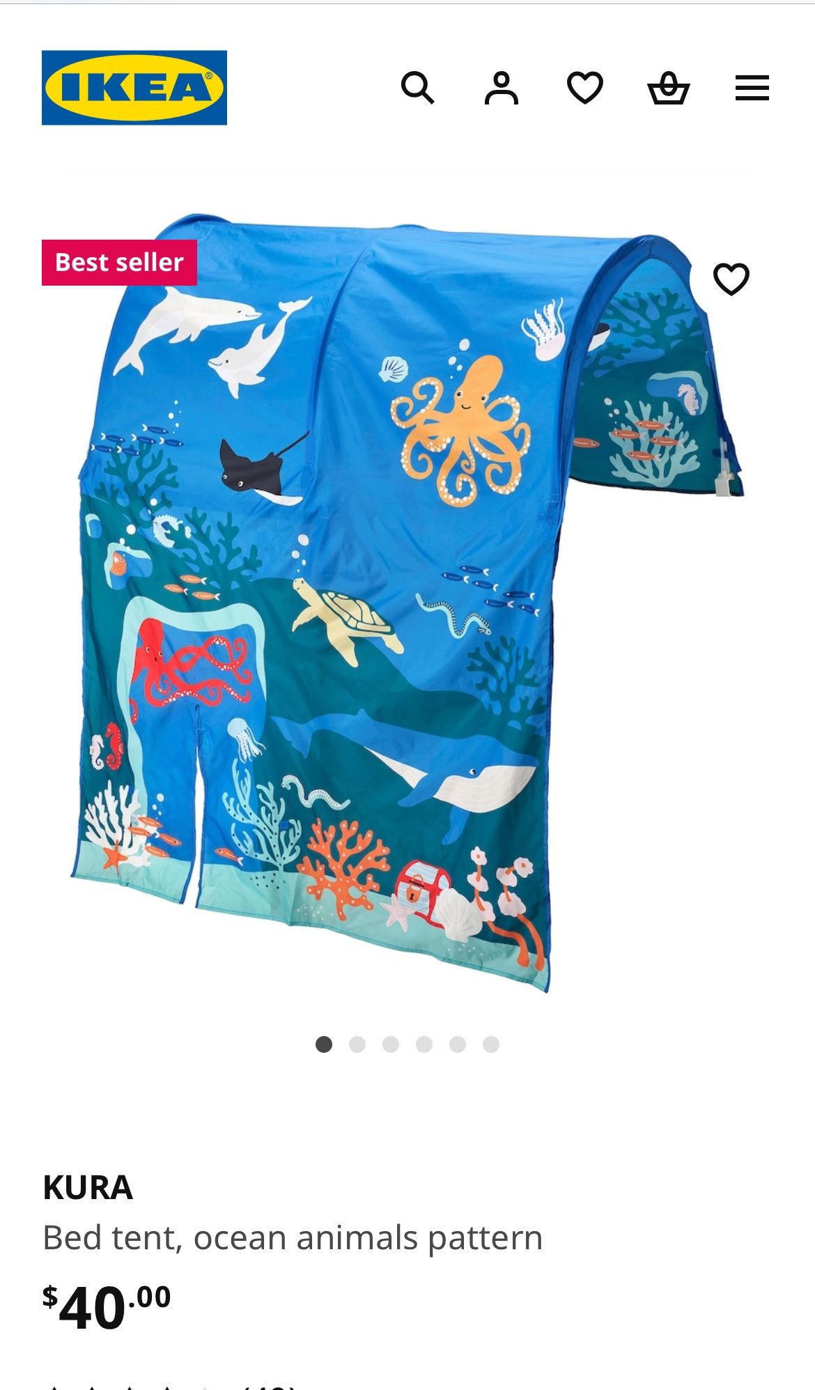 IKEA Bed Canopy Tent