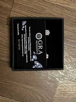 Nice detailed moissanite diamond