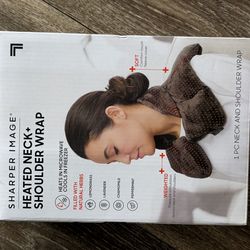 Heated neck and shoulder wrap