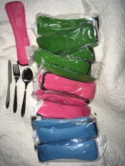 Personal silverware set stainless steel