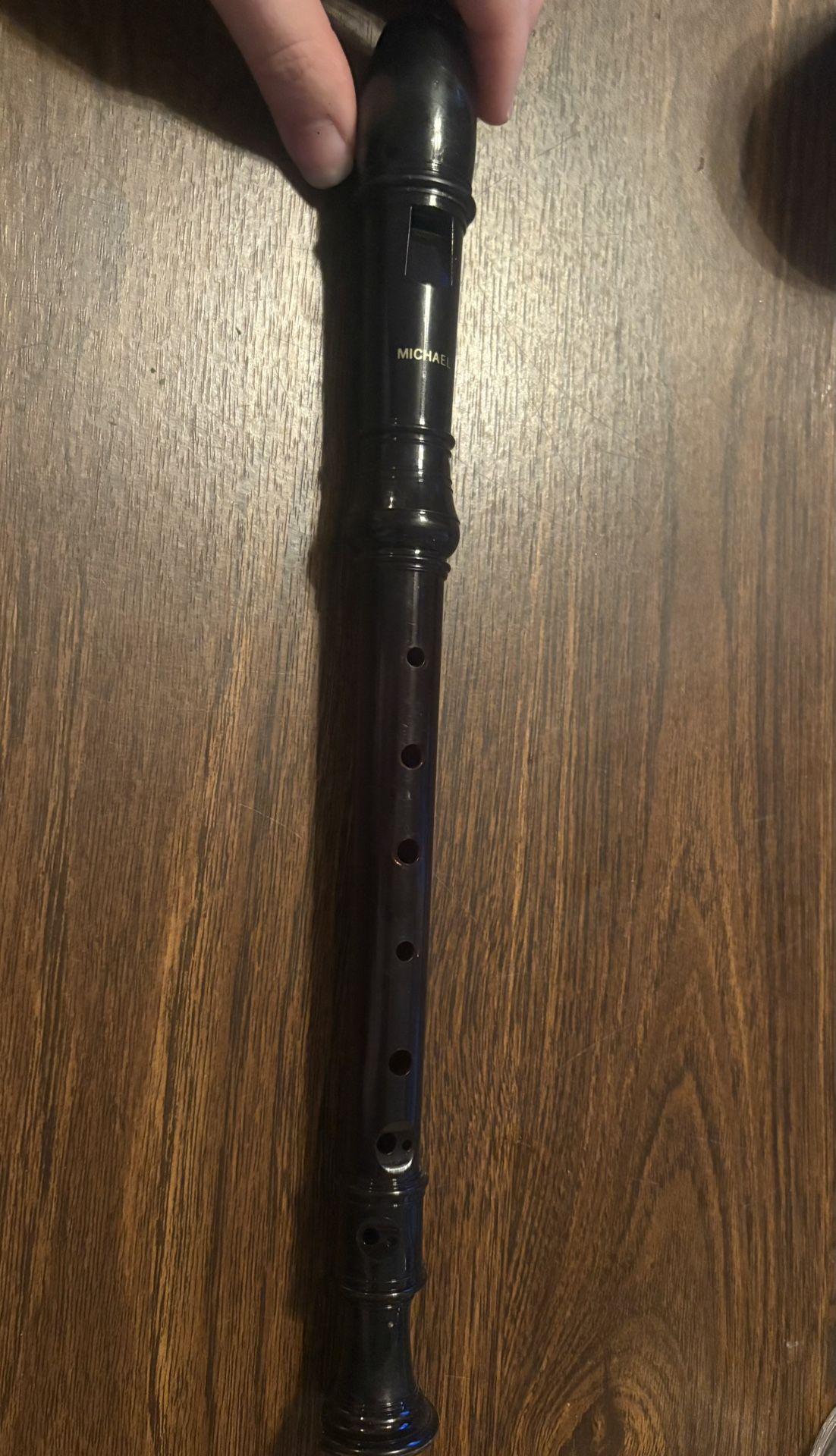Black Recorder Instrument -$5