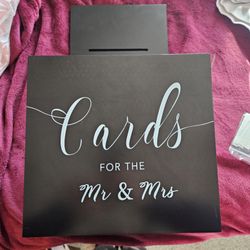 Wood Card Box