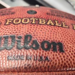 NFL game ball the Duke