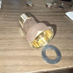 Brass Miter  Union