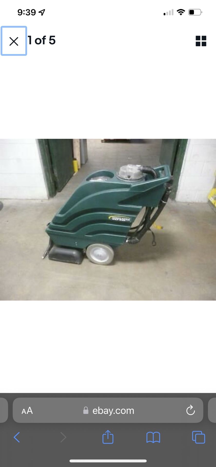 Power Eagle 1020 Carpet Cleaner Extractor