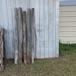 Treated Fence Post.