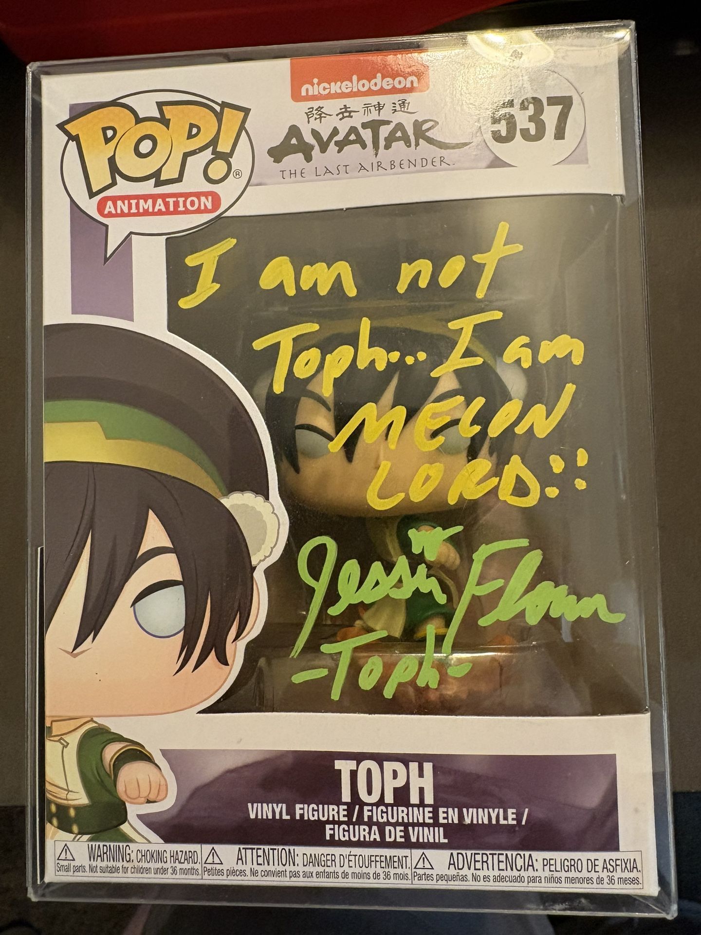 Signed Toph Funko
