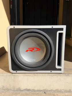 12” Alpine Type R Subwoofer