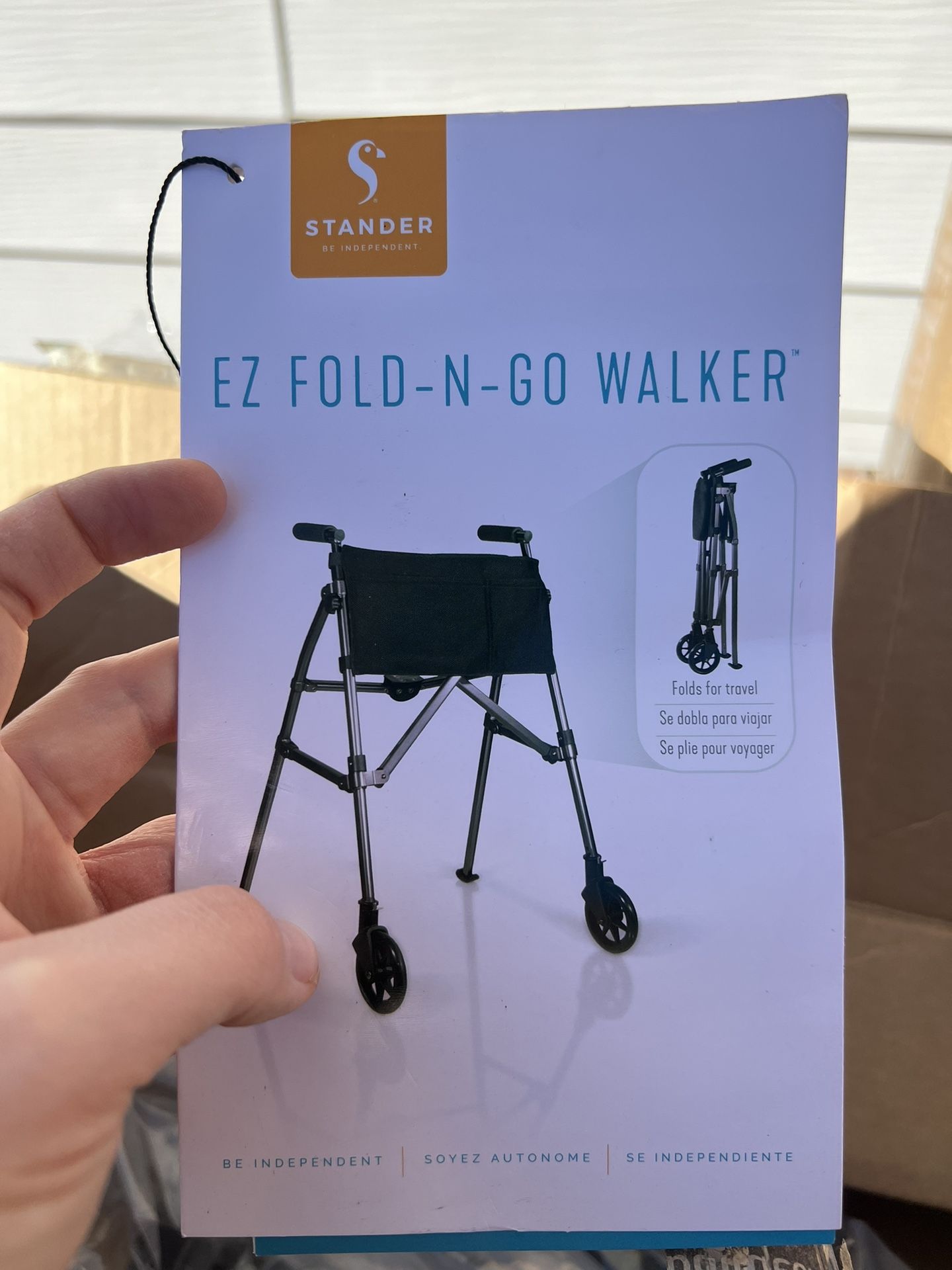 Ez Fold N Go Walker
