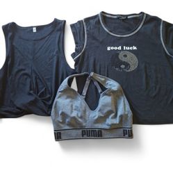 Women's blouse set, Puma and Forever 21