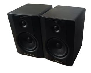 M-Audio BX5 D2 Powered Studio Monitor Speakers Pair 5” Bi-Amp | Tested