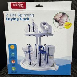Playtex 2 Tier Spinning Drying Rack 