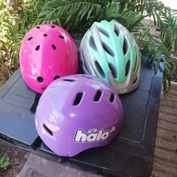 Kids New Bike Helmets 5 Each 