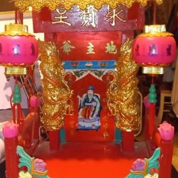 Chinese Spirit Temple House