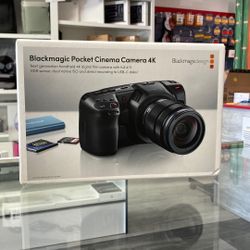 Blackmagic Pocket Cinema Camera 4K