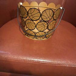 Basketball Small Bucket Trash Can 