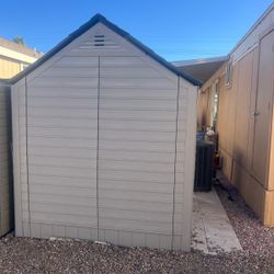 Used Lifetime 8 ft. x 5 ft. Outdoor Storage Shed - Great Condition