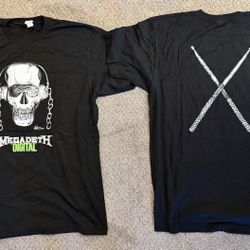 Megadeth Digital EXCLUSIVE Shirt OFFICIAL NEW Dave Mustaine Cyber Army RARE