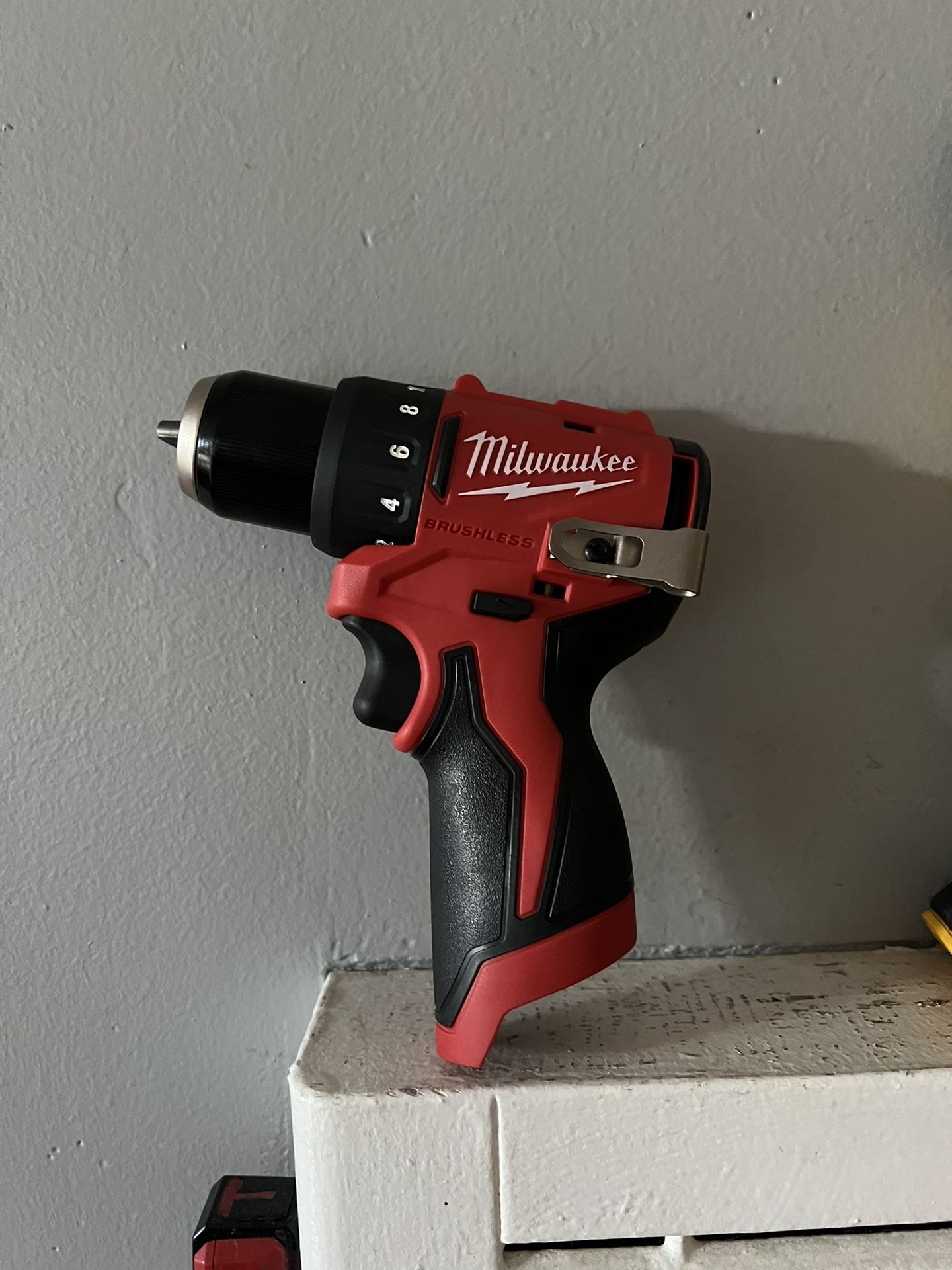 Milwaukee M12 12V Lithium-Ion Subcompact Brushless Cordless 3/8 in. Drill Driver (Tool-Only)
