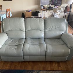 Recliner Couch and Chairs 