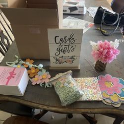 Flower Props/Baby Shower