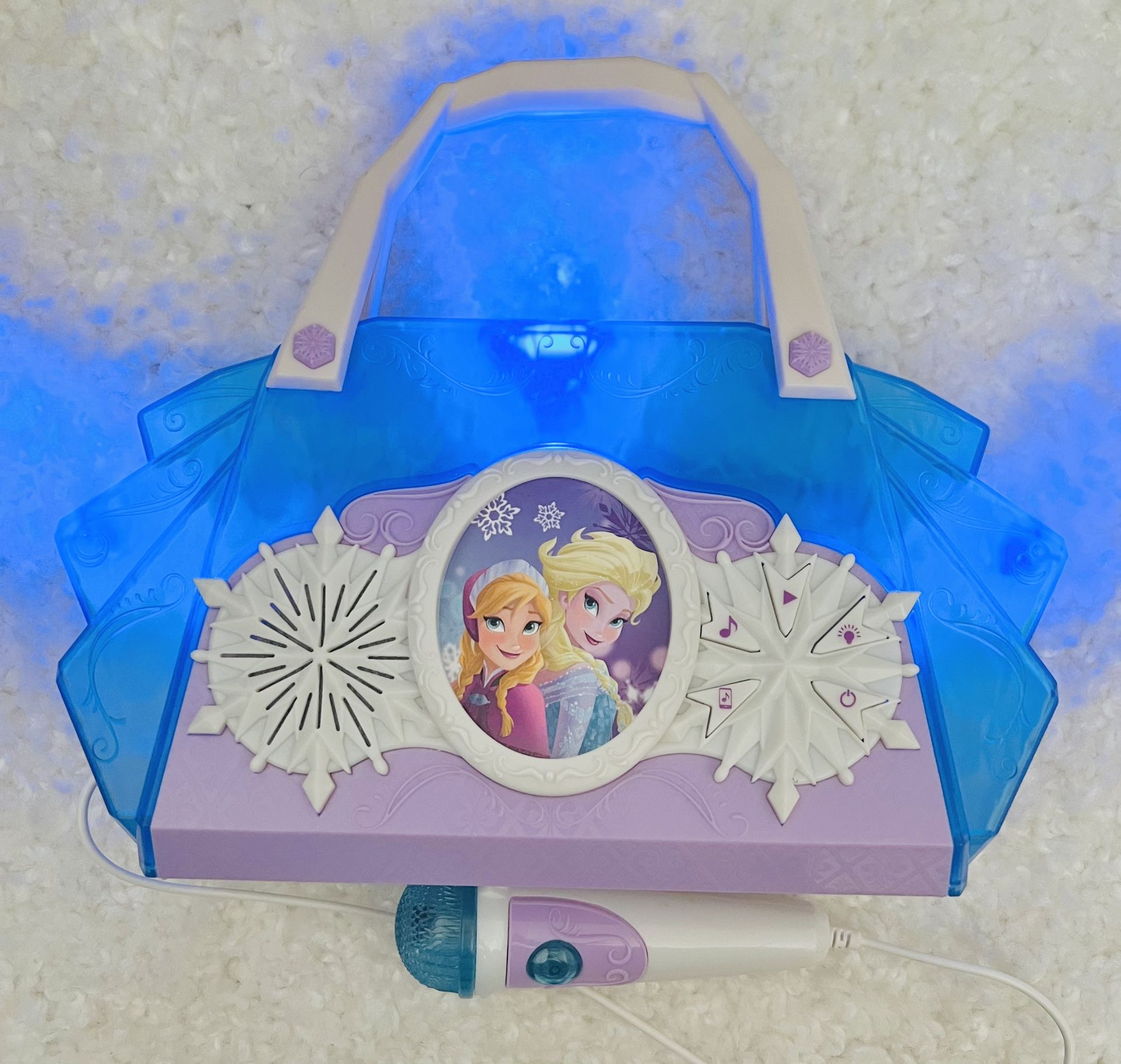 Disney Frozen Purse Karaoke Player Sing Along Cool Tunes MP3 Real Microphone